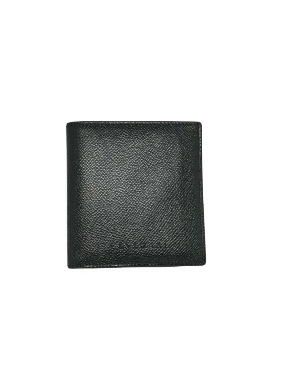 Bvlgari Bifold Wallet Black Leather